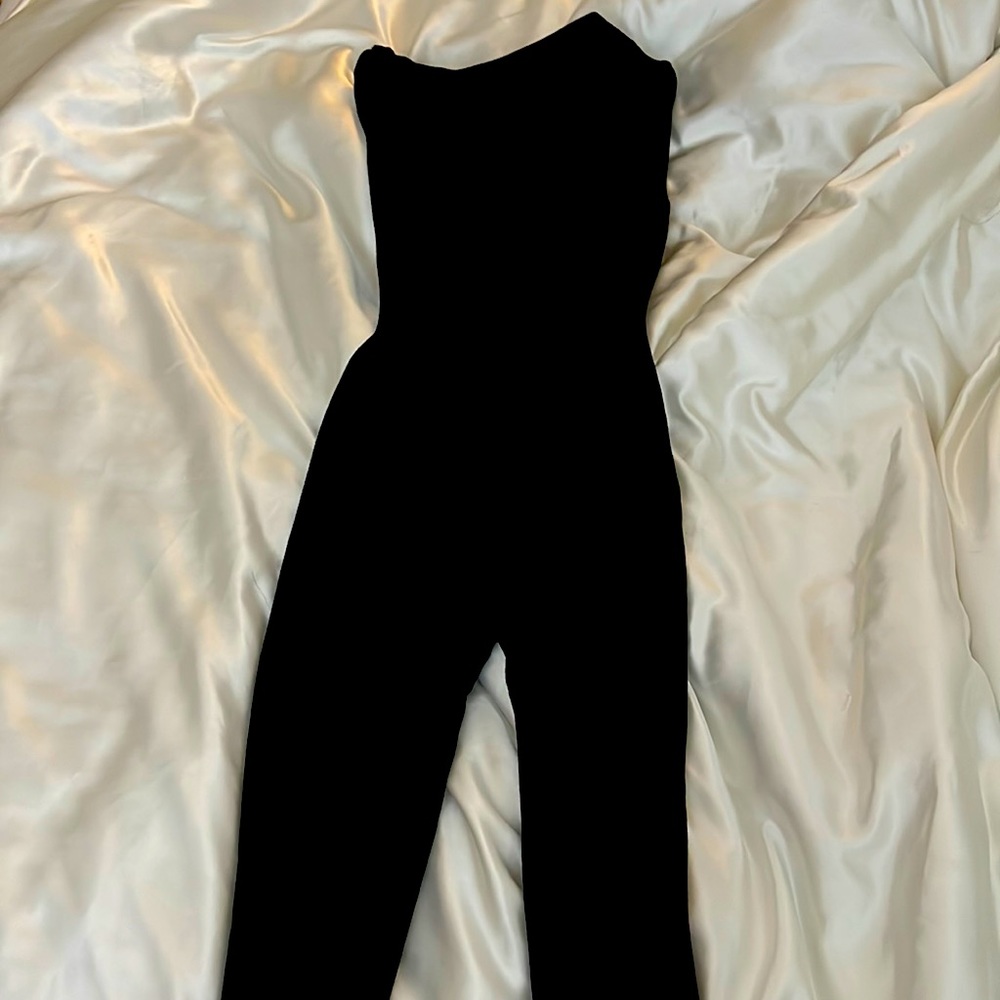 Naked wardrobe jumpsuit black